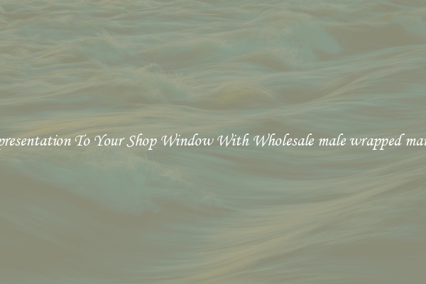 Add Representation To Your Shop Window With Wholesale male wrapped mannequins